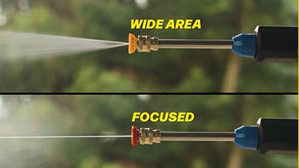 Turbo Jet® HydroX5® interchangeable nozzles